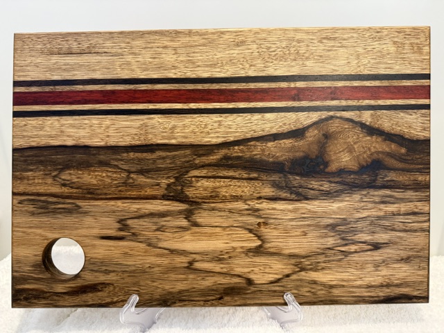 Handcrafted exotic wood piece by Rick's Wood Crafts