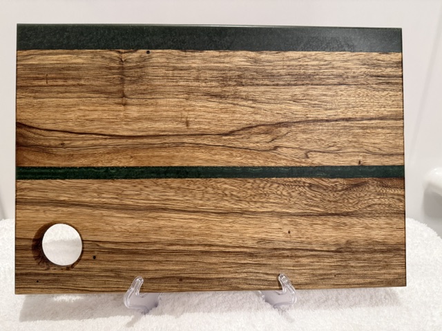 Handcrafted exotic wood piece by Rick's Wood Crafts