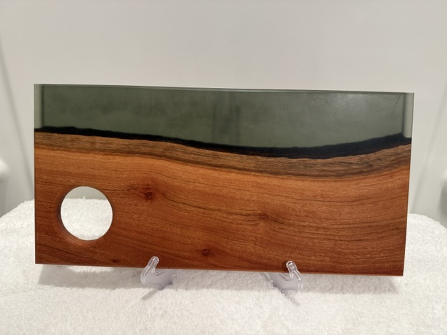 Handcrafted exotic wood piece by Rick's Wood Crafts