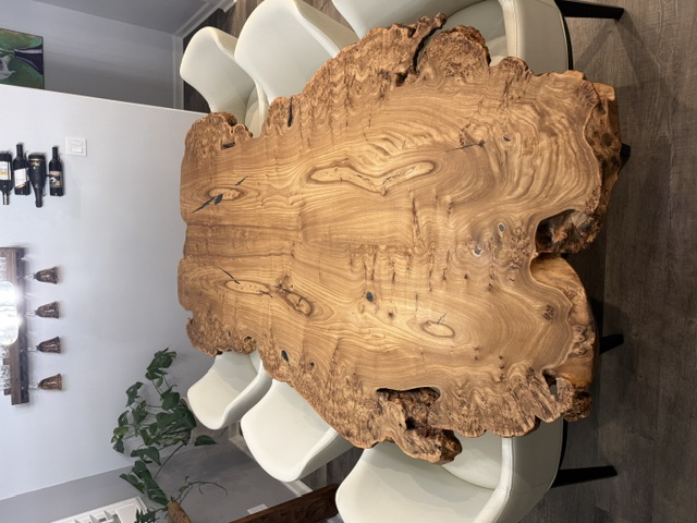 Handcrafted exotic wood piece by Rick's Wood Crafts