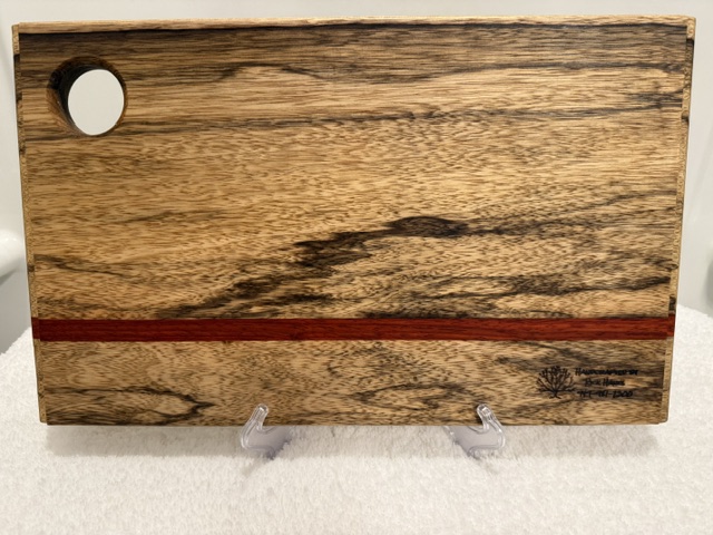 Handcrafted exotic wood piece by Rick's Wood Crafts