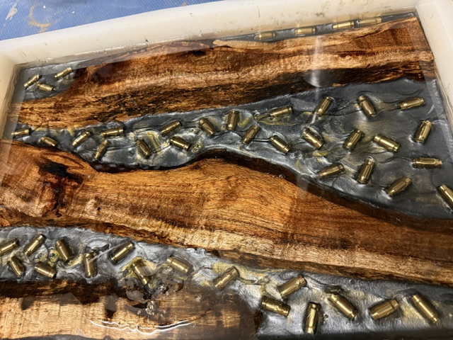 Handcrafted exotic wood piece by Rick's Wood Crafts