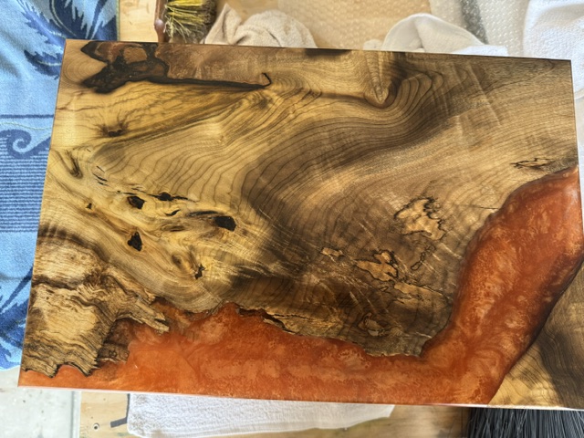 Handcrafted exotic wood piece by Rick's Wood Crafts
